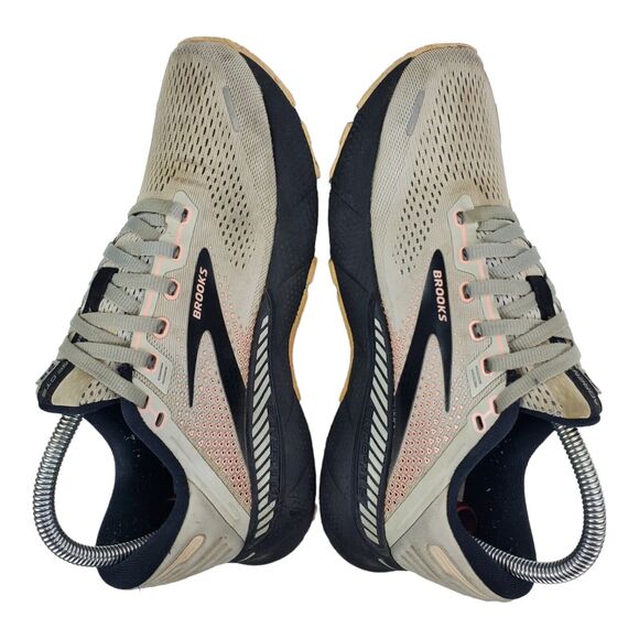 BROOKS Shoes ADRENALINE 22 Womens Size 8.5 Gray Running Sneaker 1203531B035 - Picture 6 of 13